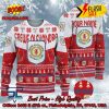 Doncaster Rovers FC Big Logo Personalized Name Ugly Christmas Sweater