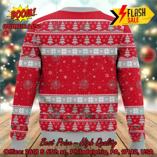 Detroit Red Wings Sneaky Grinch Ugly Christmas Sweater