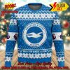 EPL 2023 Burnley FC Big Logo Ugly Christmas Sweater