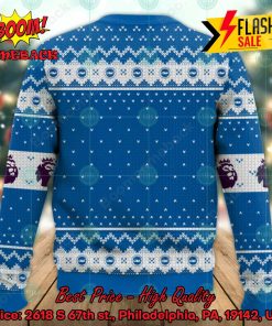 epl 2023 brighton hove albion big logo ugly christmas sweater 2 EQlV7
