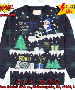 Everton Santa Football Game Christmas Jumper