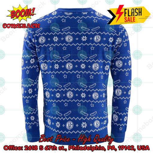 FC Schalke 04 Santa Leckaaaa Christmas Jumper