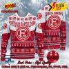FC St. Pauli Stadium Personalized Name Ugly Christmas Sweater