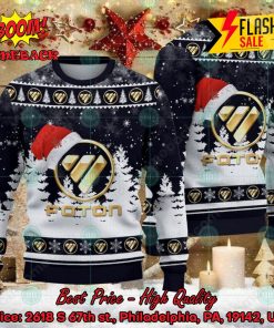 Foton Big Logo Santa Hat Ugly Christmas Sweater