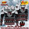Harrogate Town AFC Big Logo Personalized Name Ugly Christmas Sweater