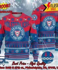 Holstein Kiel Stadium Personalized Name Ugly Christmas Sweater