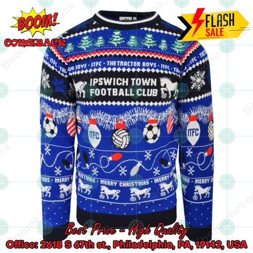 Ipswich Town FC The Tractor Boys Christmas Jumper