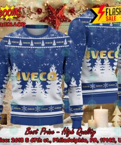 Iveco Big Logo Santa Hat Ugly Christmas Sweater