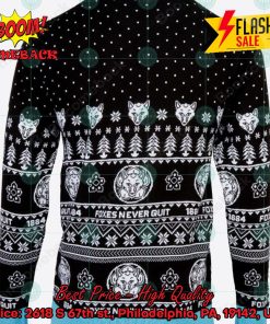 leicester city foxes never quit christmas jumper 2 6XME9