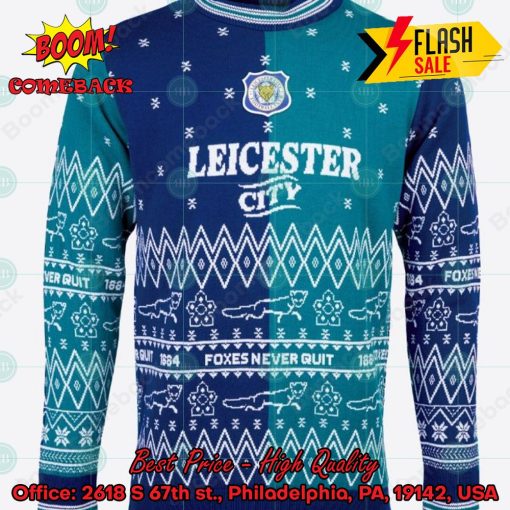 Leicester City Retro 95 Christmas Jumper