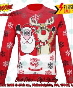 Lincoln City FC Santa Reindeer Christmas Jumper