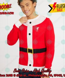 Liverpool FC Santa Costume Christmas Jumper