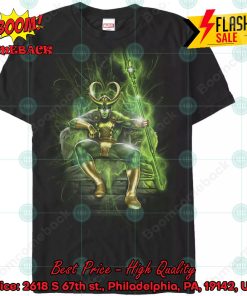 Loki Throne of Mischief T-shirt