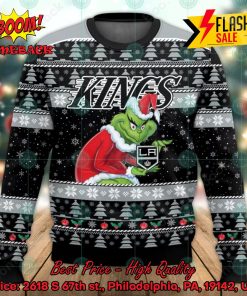 Los Angeles Kings Sneaky Grinch Ugly Christmas Sweater