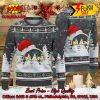Mahindra Big Logo Santa Hat Ugly Christmas Sweater