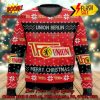 SC Freiburg Stadium Personalized Name Ugly Christmas Sweater
