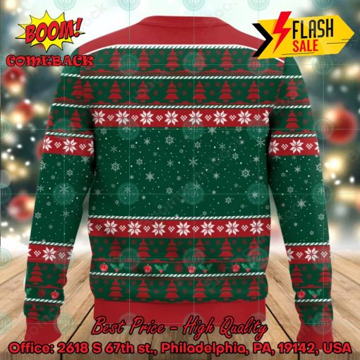 Minnesota Wild Sneaky Grinch Ugly Christmas Sweater
