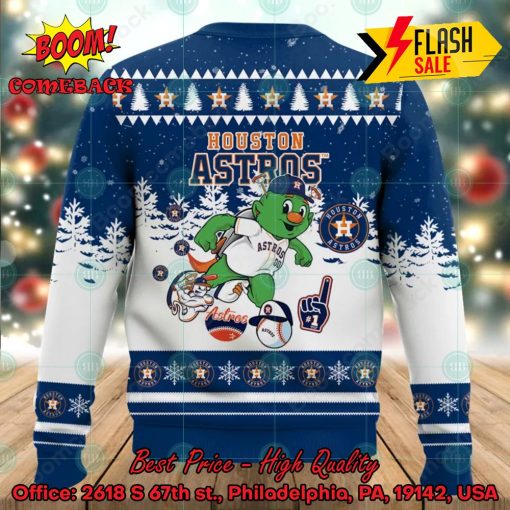MLB Houston Astros Mascot Ugly Christmas Sweater