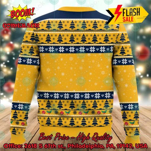 Nashville Predators Sneaky Grinch Ugly Christmas Sweater