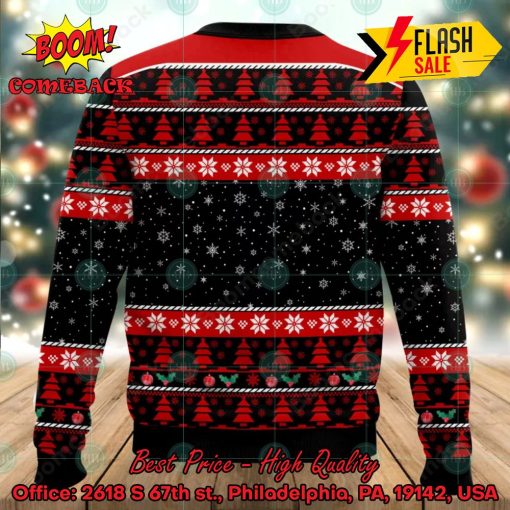 New Jersey Devils Sneaky Grinch Ugly Christmas Sweater