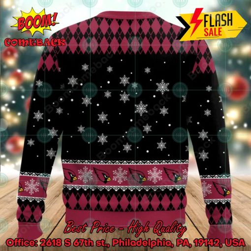 NFL Arizona Cardinals Sexy Girl Merry Kissmyass Ugly Christmas Sweater