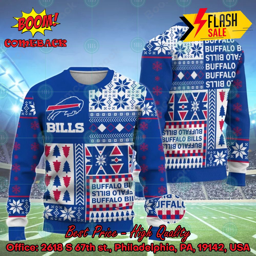 NFL Buffalo Bills Christmas Theme Ugly Christmas Sweater