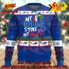 NFL Buffalo Bills Cross Today Is A Little Bit Of Bills Ugly Christmas Sweater