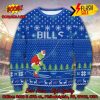 NFL Buffalo Bills Skull Wings Ugly Christmas Sweater