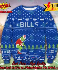 NFL Buffalo Bills Grinch Remove Thread Ugly Christmas Sweater