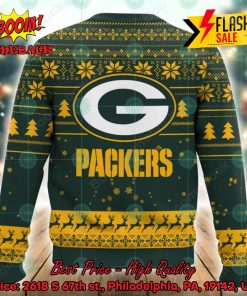NFL Green Bay Packers Grinch I Hate People But I Love My Packers Ugly Christmas Sweater