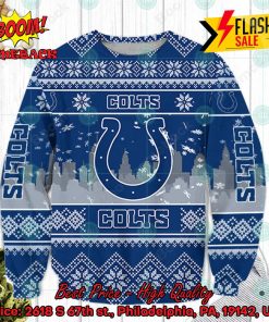 NFL Indianapolis Colts Big Logo Ugly Christmas Sweater
