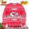 NFL Kansas City Chiefs Grinch Santa Hat Ugly Christmas Sweater