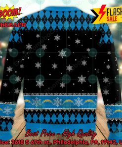 nfl los angeles chargers sexy girl merry kissmyass ugly christmas sweater 2 NW2WP