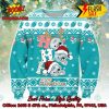 NFL Miami Dolphins Santa Merrykissmyass Ugly Christmas Sweater
