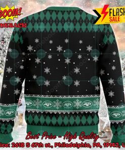 NFL New York Jets Sexy Girl Merry Kissmyass Ugly Christmas Sweater
