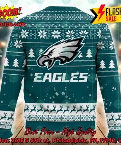 nfl philadelphia eagles grinch i hate people but i love my eagles ugly christmas sweater 2 MpyN6