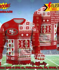 NFL San Francisco 49ers Christmas Theme Ugly Christmas Sweater