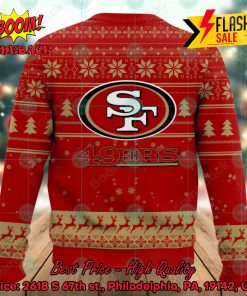 nfl san francisco 49ers grinch i hate people but i love my 49ers ugly christmas sweater 2 pXukX
