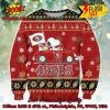 NFL San Francisco 49ers Santa Merrykissmyass Ugly Christmas Sweater