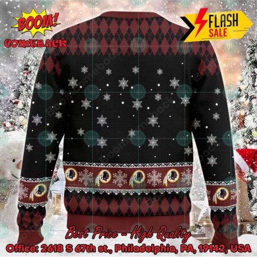 NFL Washington Redskins Sexy Girl Merry Kissmyass Ugly Christmas Sweater