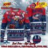 NHL Dallas Stars Mascot Personalized Name Ugly Christmas Sweater