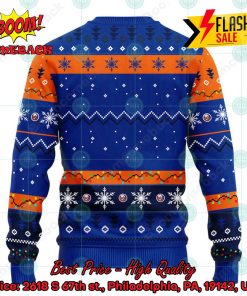 NHL New York Islanders Santa Claus Dabbing Ugly Christmas Sweater