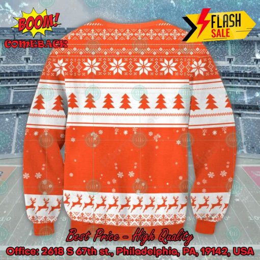 NHL Philadelphia Flyers Sneaky Grinch Ugly Christmas Sweater