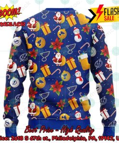 NHL St. Louis Blues Santa Claus Christmas Decorations Ugly Christmas Sweater