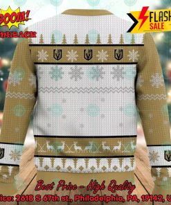 NHL Vegas Golden Knights Big Logo Ugly Christmas Sweater