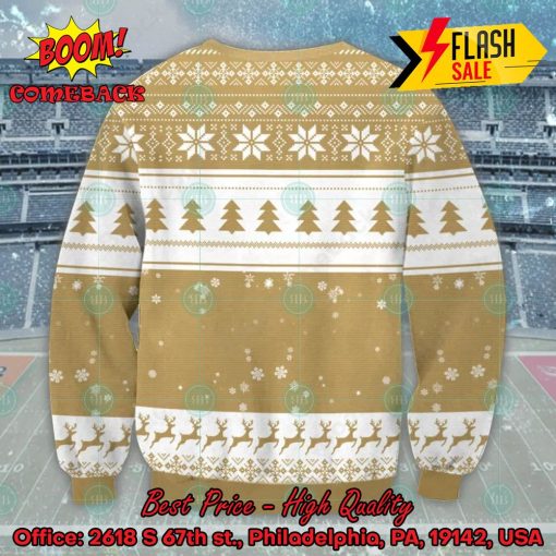 NHL Vegas Golden Knights Sneaky Grinch Ugly Christmas Sweater