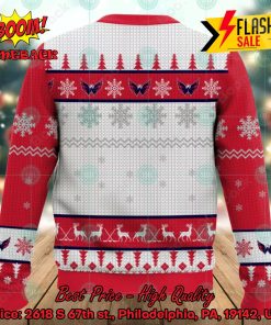 NHL Washington Capitals Big Logo Ugly Christmas Sweater