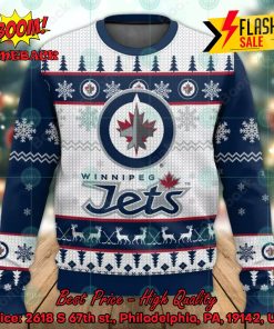 NHL Winnipeg Jets Big Logo Ugly Christmas Sweater