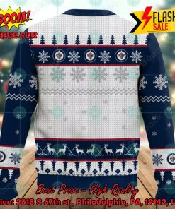 NHL Winnipeg Jets Big Logo Ugly Christmas Sweater