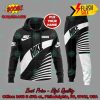 Nike Black And White Personalized Name 3d Hooide And Long Pant V01